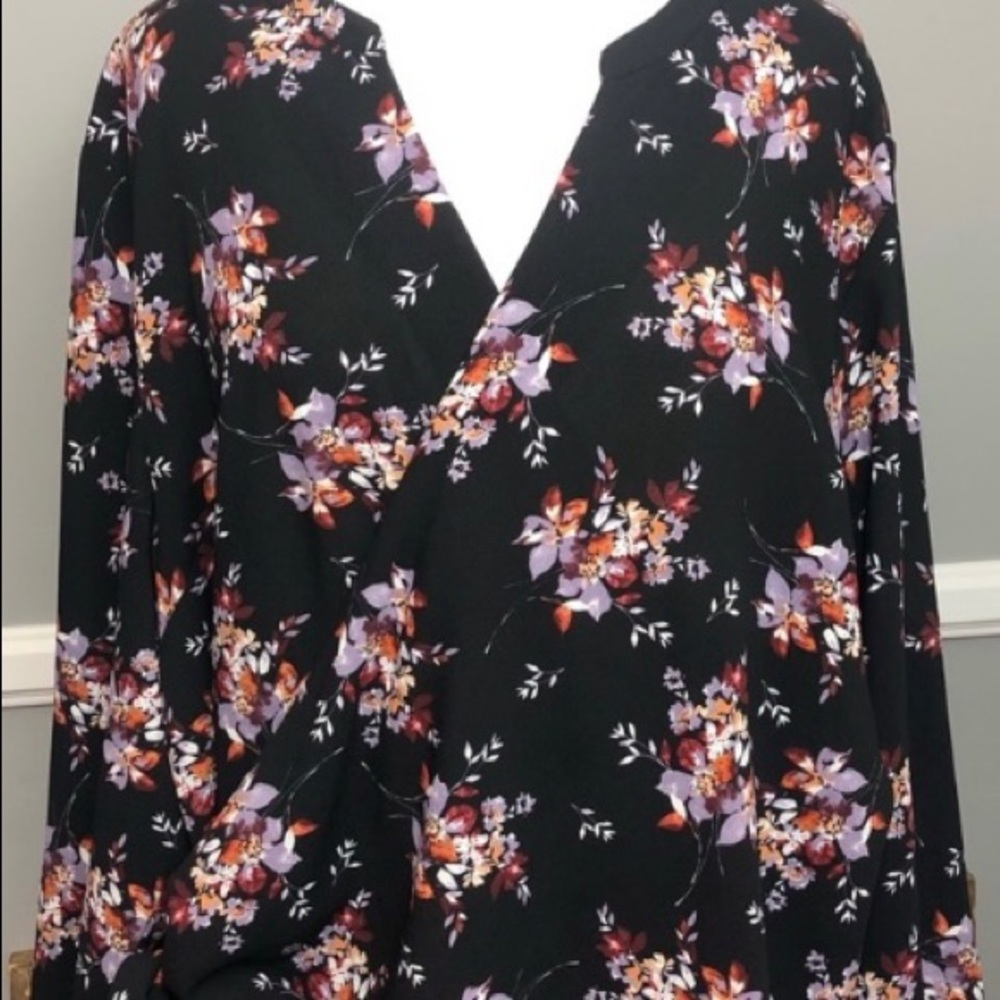 1 State floral blouse